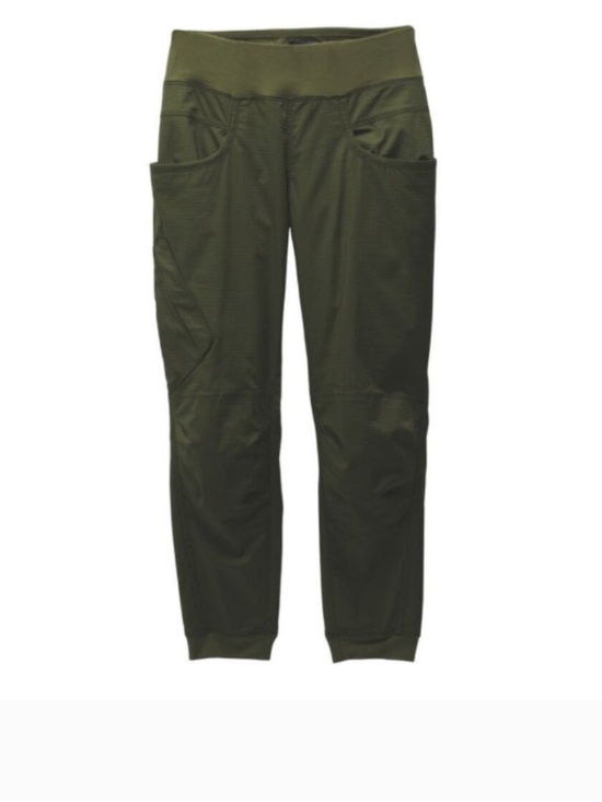 Prana Pants - Prana Kanab Ripstop hiking climbing army green pants camping outdoors active